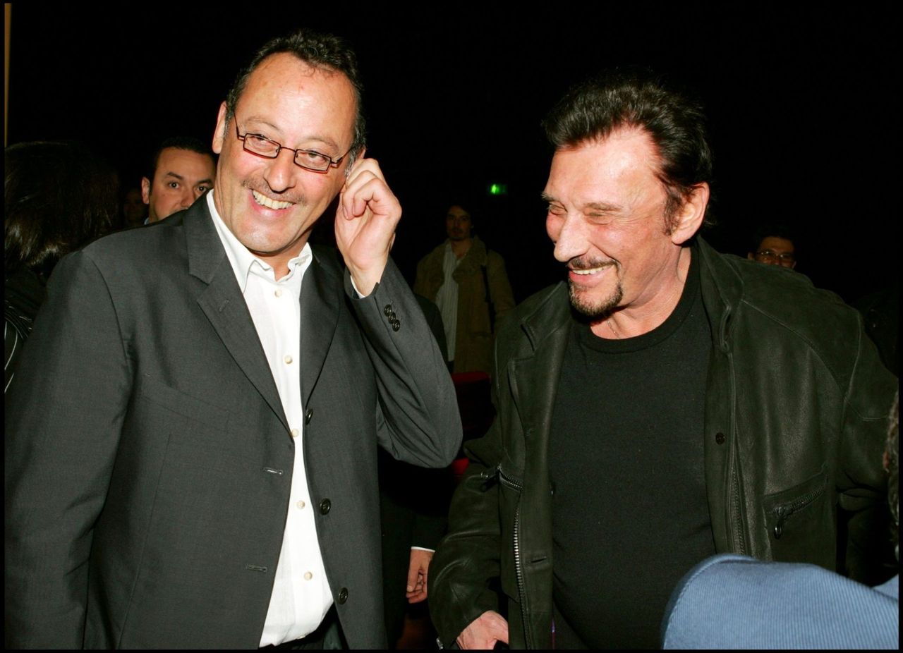 Jean Reno and his lifelong friend Johnny Hallyday
