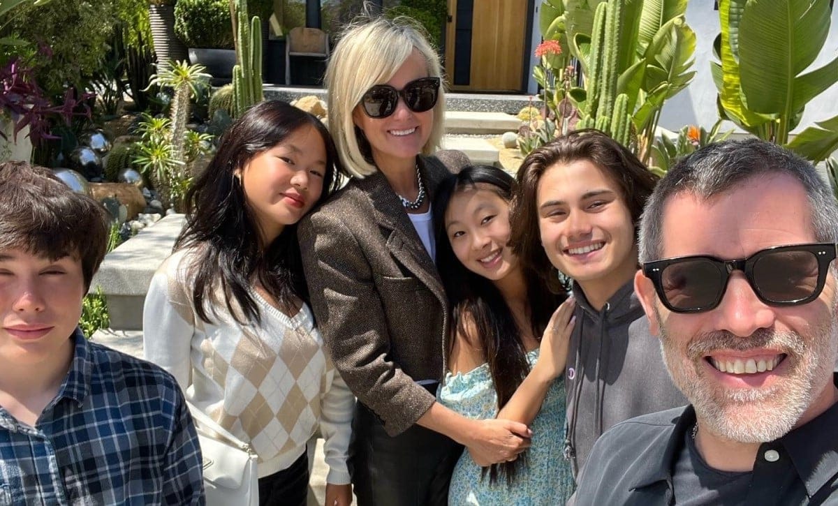 photo of Jalil Lespert's family