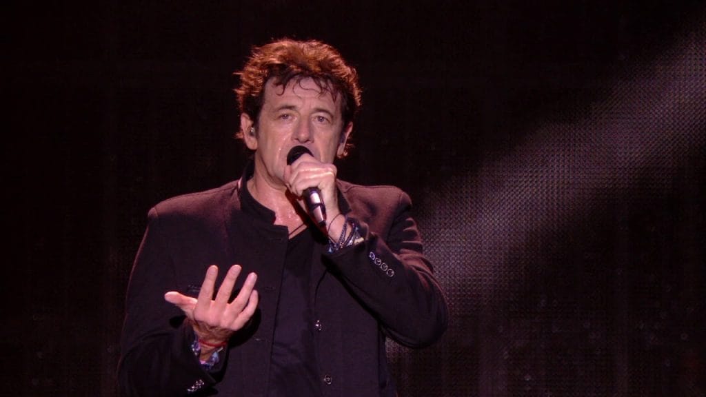 Patrick Bruel performing at a concert