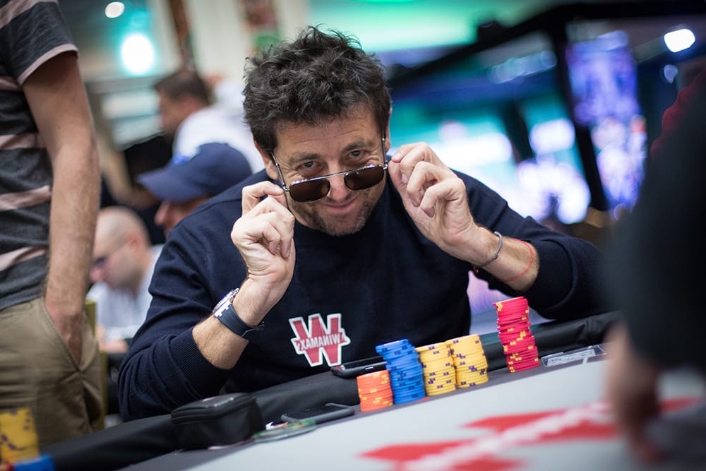 Patrick Bruel at poker