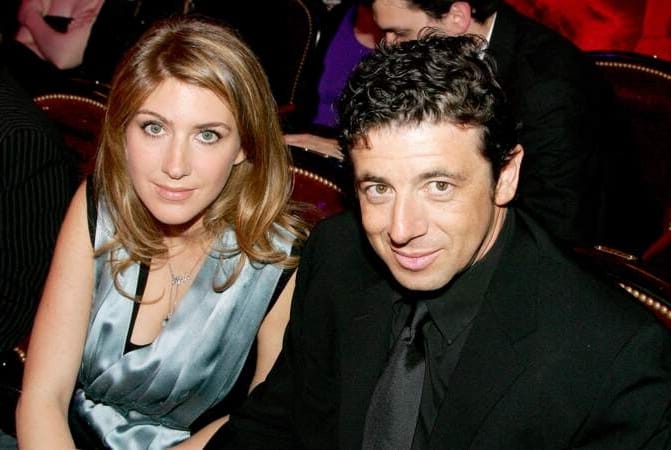 Patrick Bruel and his wife Amanda