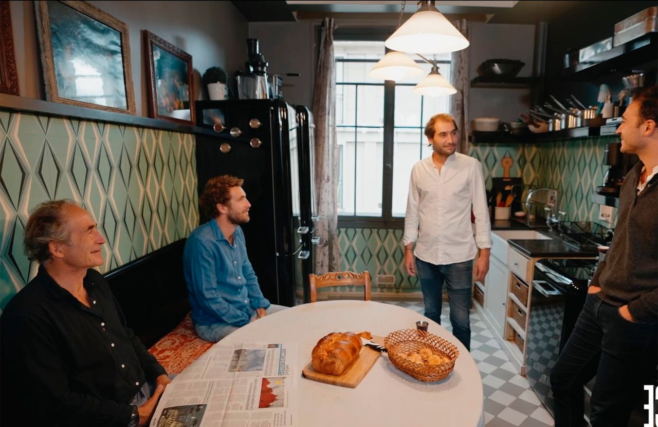 maaltijd bij de familie Kretz thuis