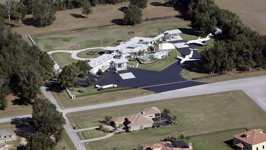 Villa luxueuse de Travolta