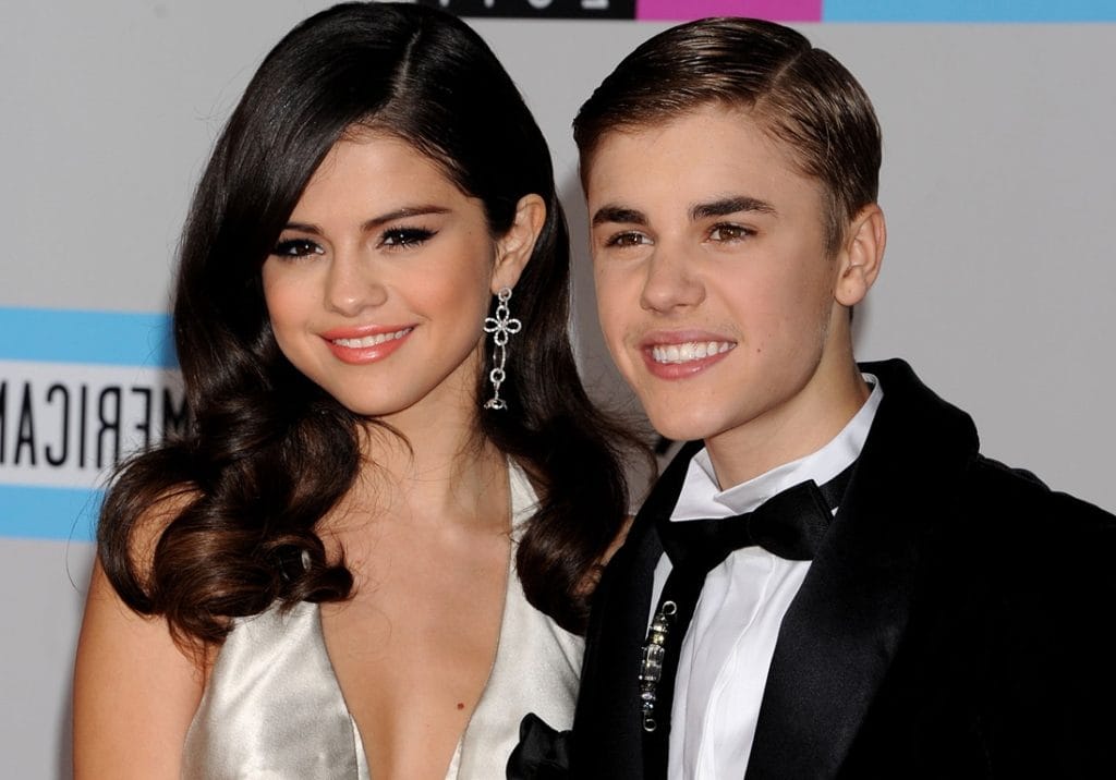 Justin Bieber Paar mit selena gomez