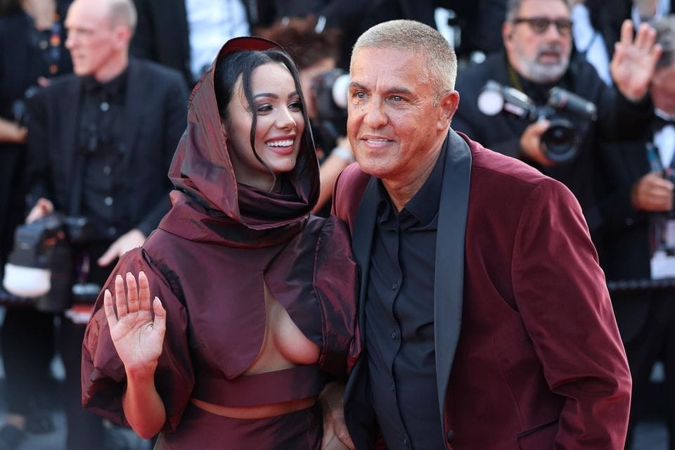 Photo of Samy Naceri and his wife