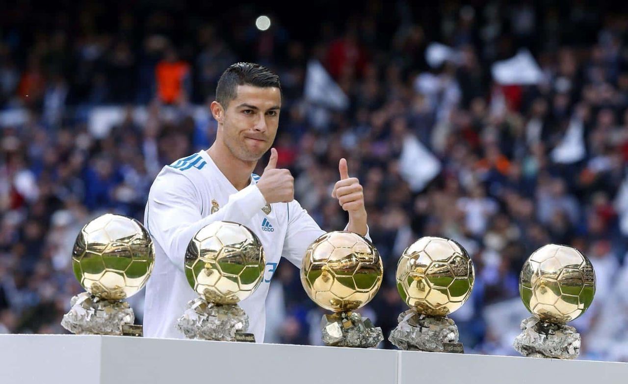 CR7 5 Goldene Bälle