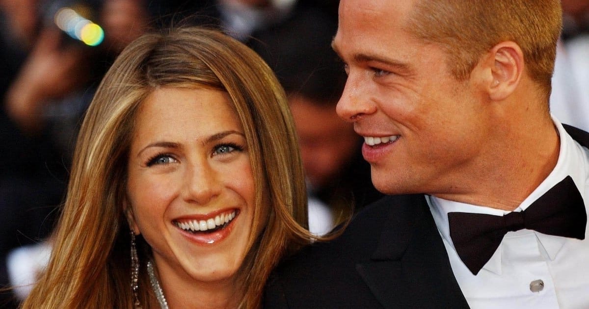 phto von Jennifer aniston und Brad Pitt