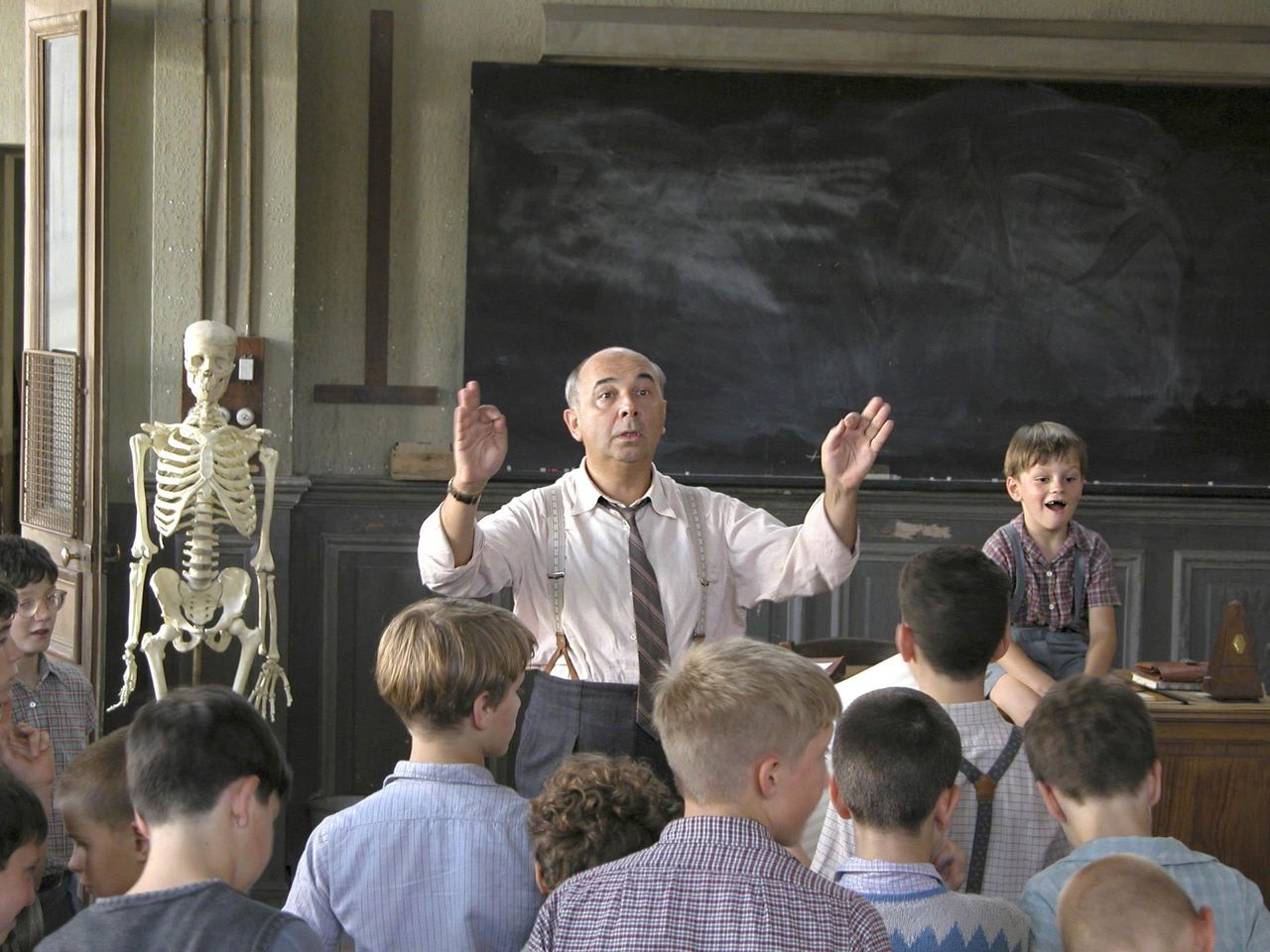 Gérard Jugnot in the chorus