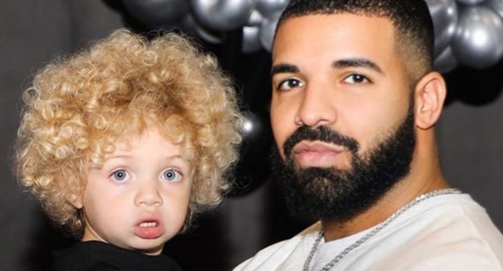 Foto von Drake und seinem Sohn