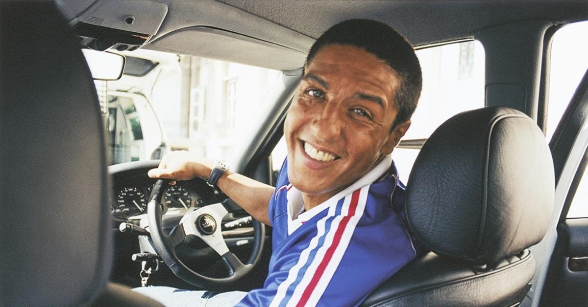 Photo of Samy Naceri without the taxi