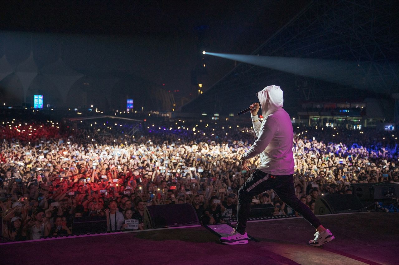 concert de Eminem