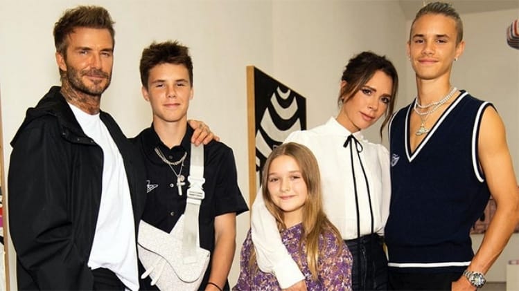 Familie von David Beckham