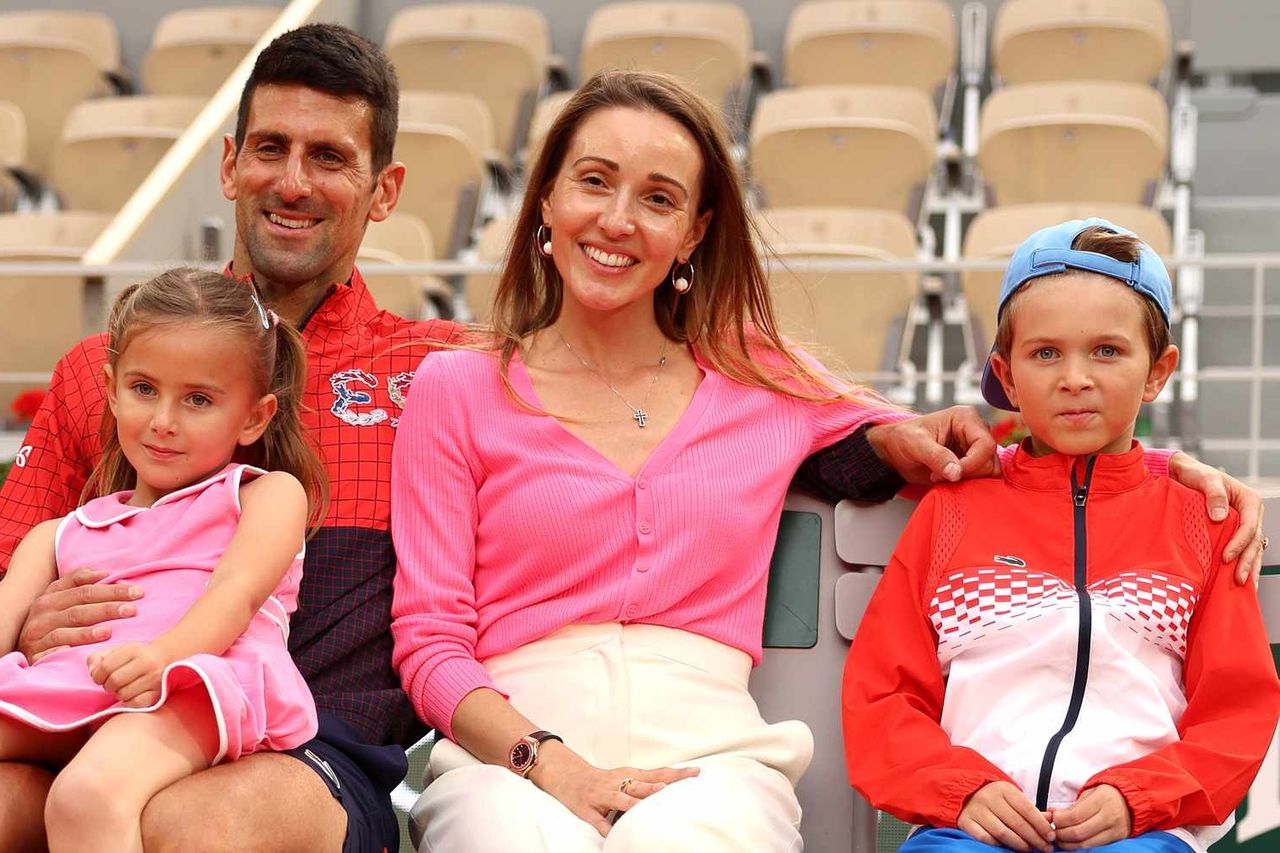 Novak Djokovic's family