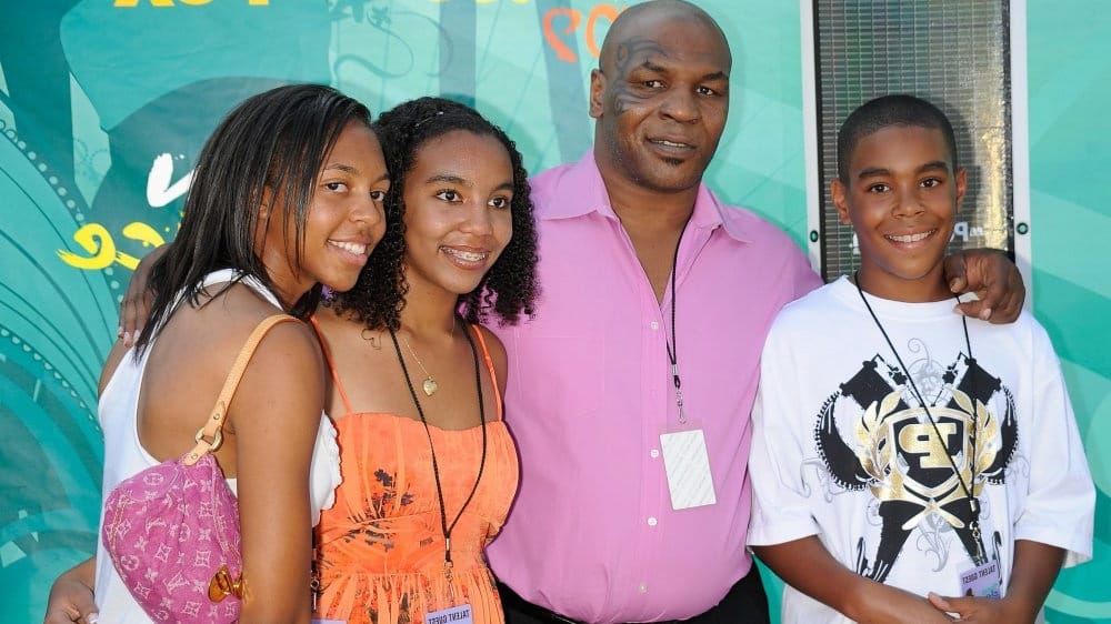 Mike Tyson's family