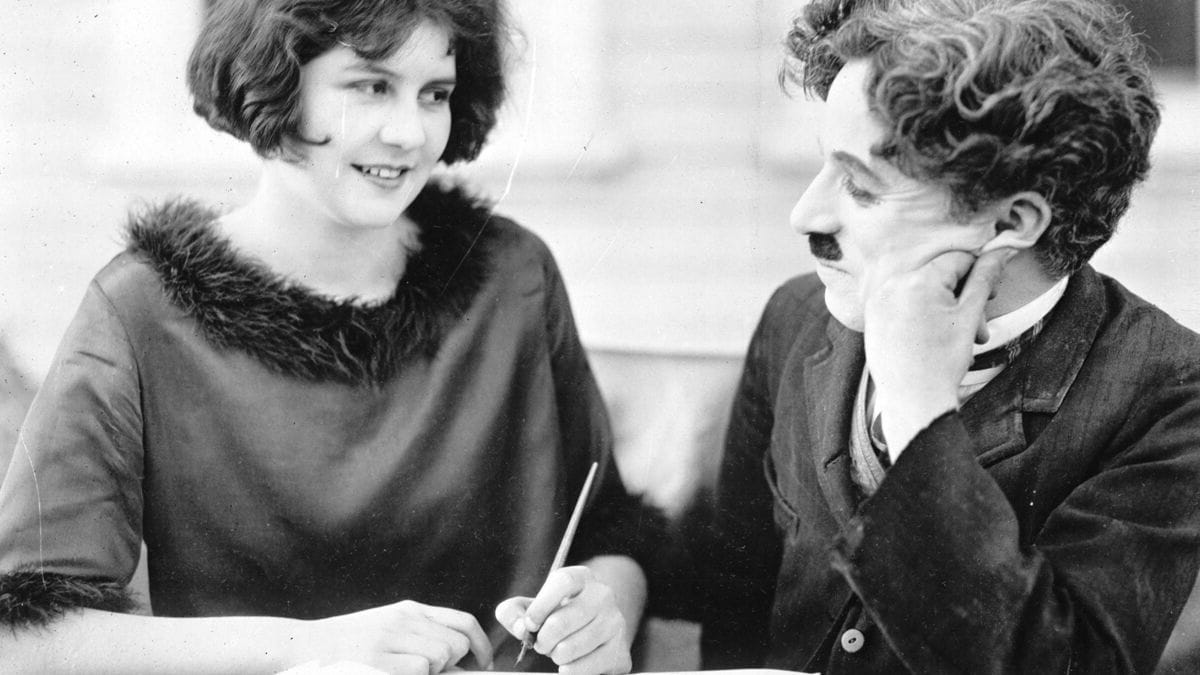 photo of Charlie Chaplin's wife