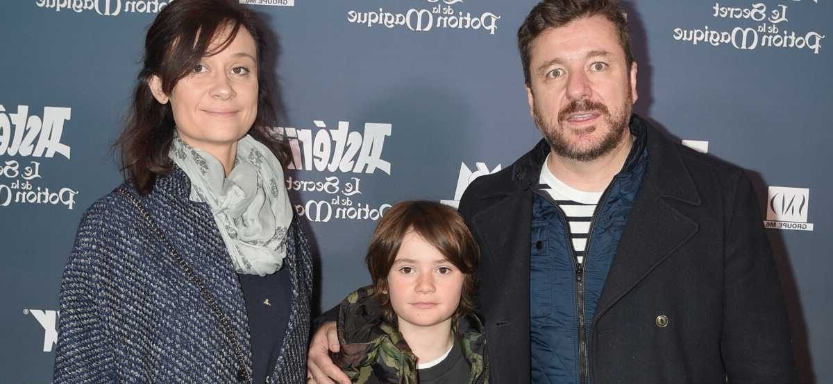 Bruno Guillon's family