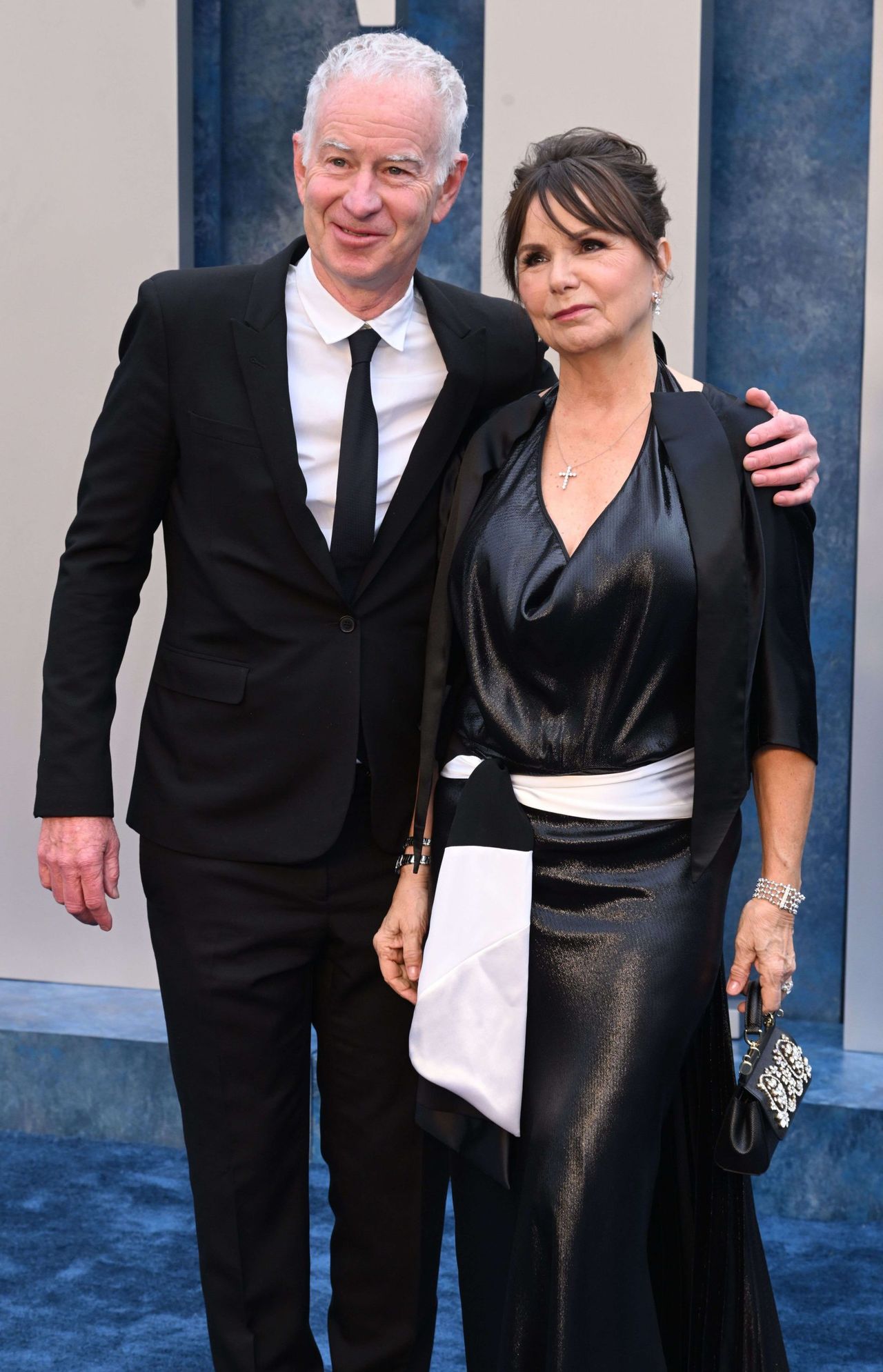 John McEnroe and his wife Patty Smyth