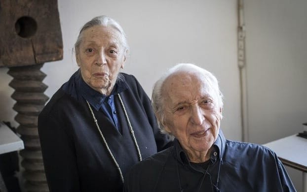 Pierre Soulages' wife