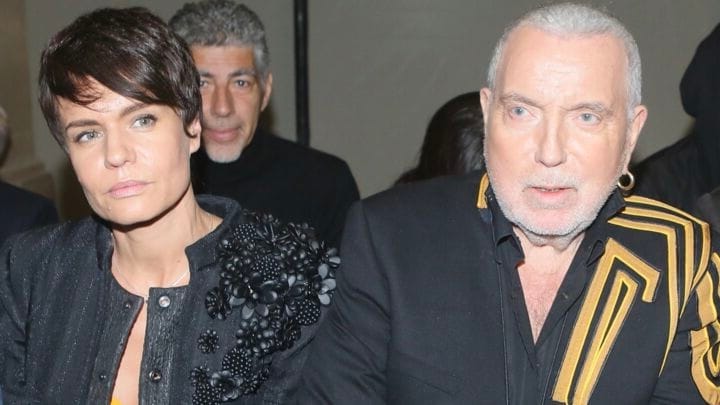 Bernard Lavilliers and his wife