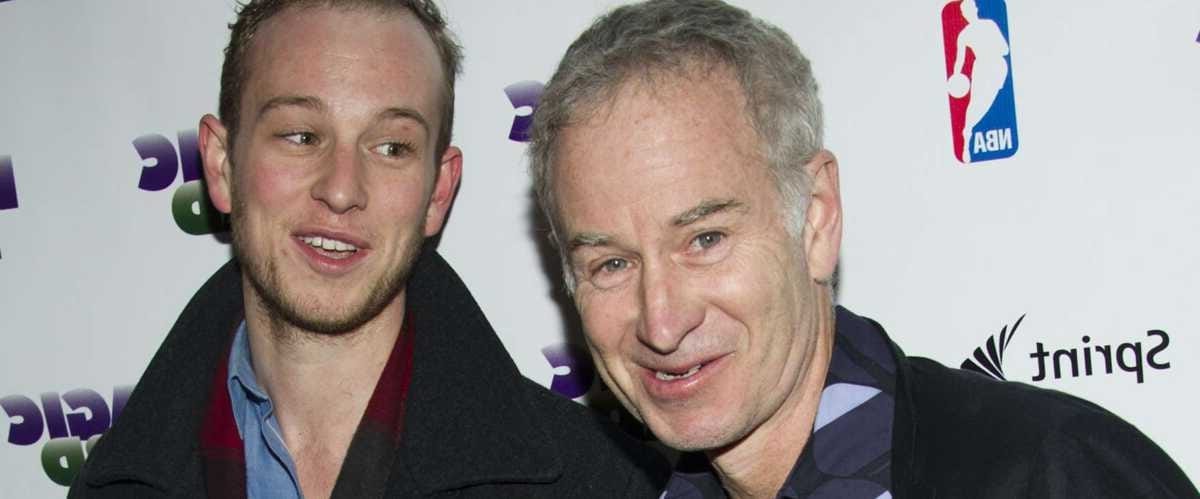 John McEnroe and his son