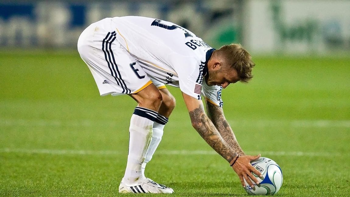 Fußball von David Beckham