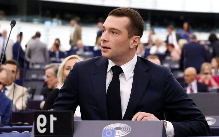 Jordan Bardella in Europa