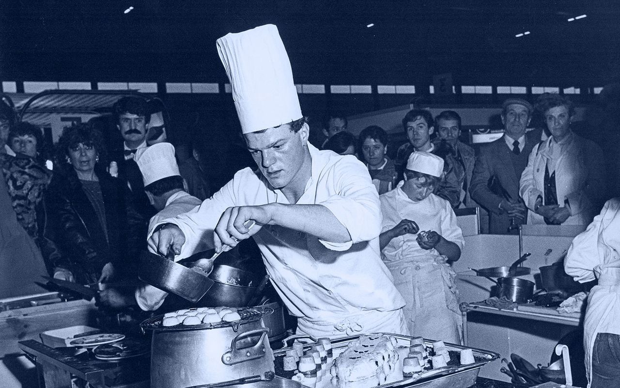 Foto von Philippe Etchebest jung