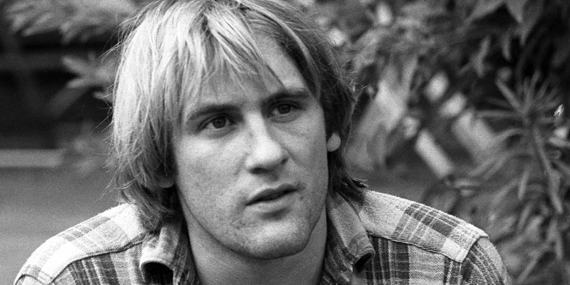 junges Foto von Gérard Depardieu