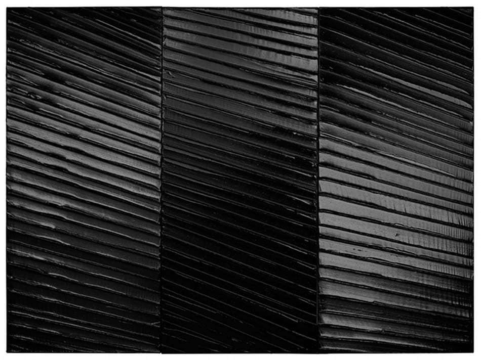 Work by Pierre Soulages
