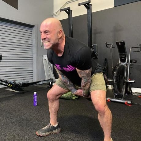 Joe Rogan in the middle of a sports habit 