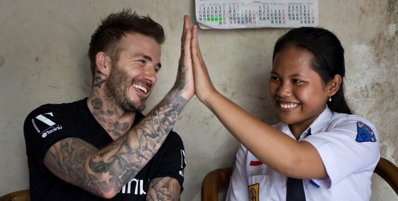 David Beckham unicef