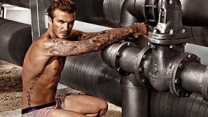 David Beckham nackt