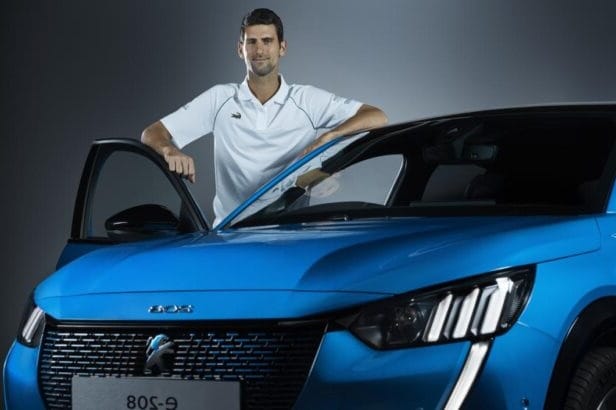 Novak Djokovic's car