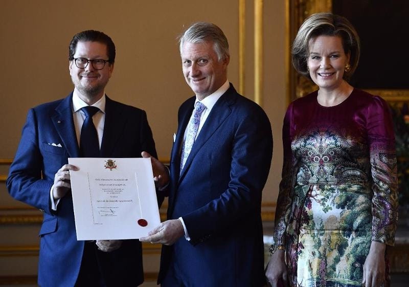 Photo of the son of the D'Ieteren family, Nicolas d'iteren