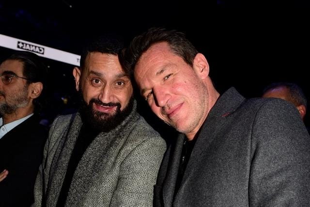Benjamin Castaldi and Cyril Hanouna 