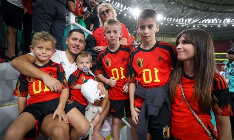 Eden Hazard's children