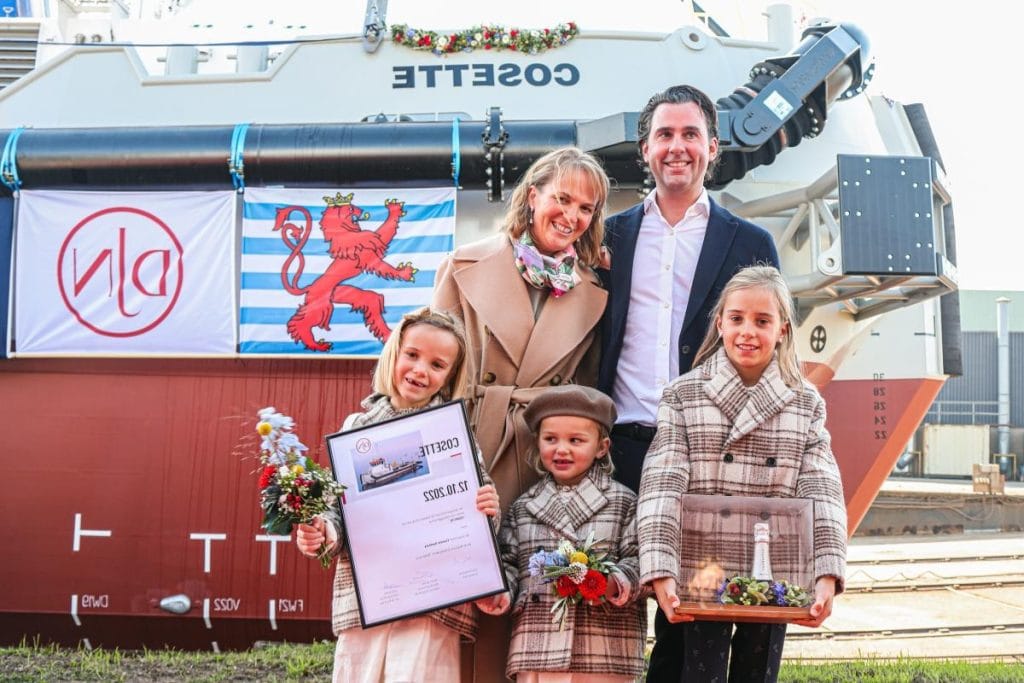 Photo of the Jan De Nul family