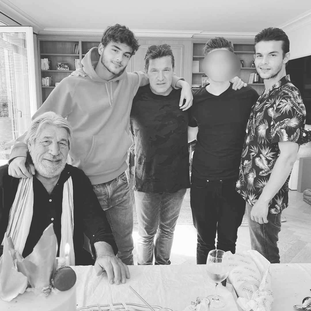 Benjamin Castaldi's family