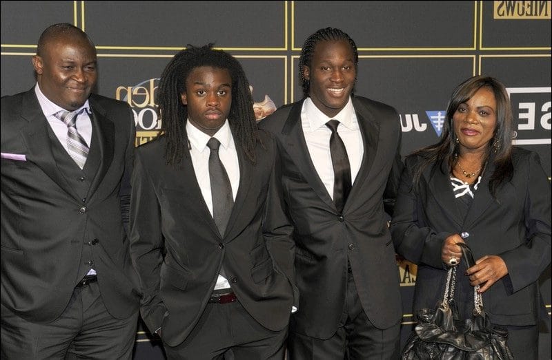Romelu Lukaku's family