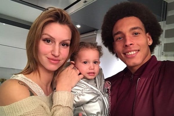 Witsel's family photo