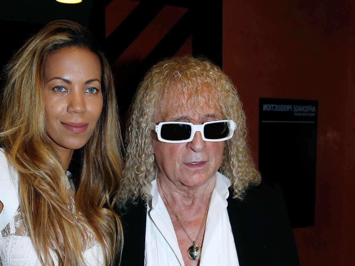 Photo of Michel Polnareff and his wife