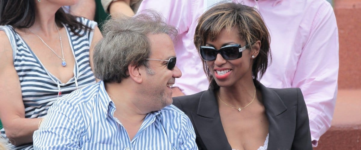 Didier Bourdon and his wife