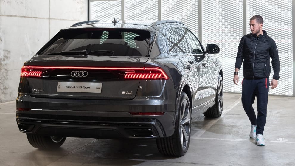 Eden Hazard's luxury car