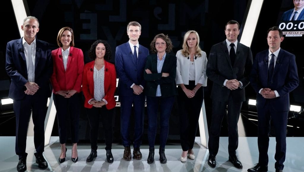 photo premier tout des élections de 2024 par Raphaël Glucksmann