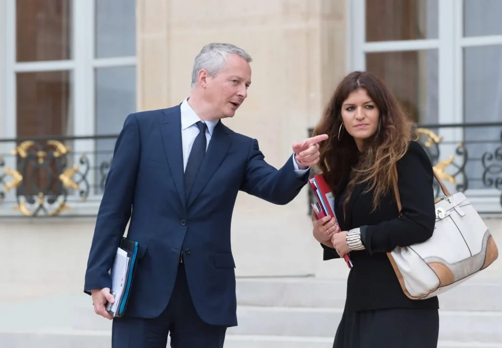 Bruno Le Maire and Marlene Schiappa - Illustration of the article Bruno Le Maire Fortune