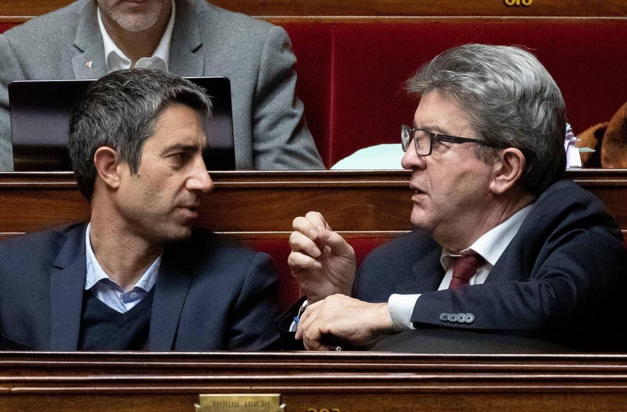 Jean luc mélenchon and François Ruffin