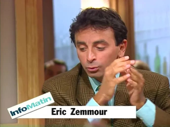 Éric Zemmour dans Info Matin