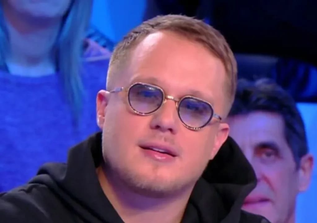 Guillaume Gento on the set of TPMP