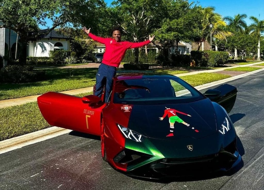 luxury photo by IShowSpeed