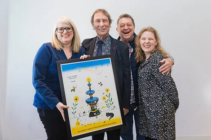 Jean-Pierre Ferland honoured for his album Jaune at Prix d'Orléans ceremony